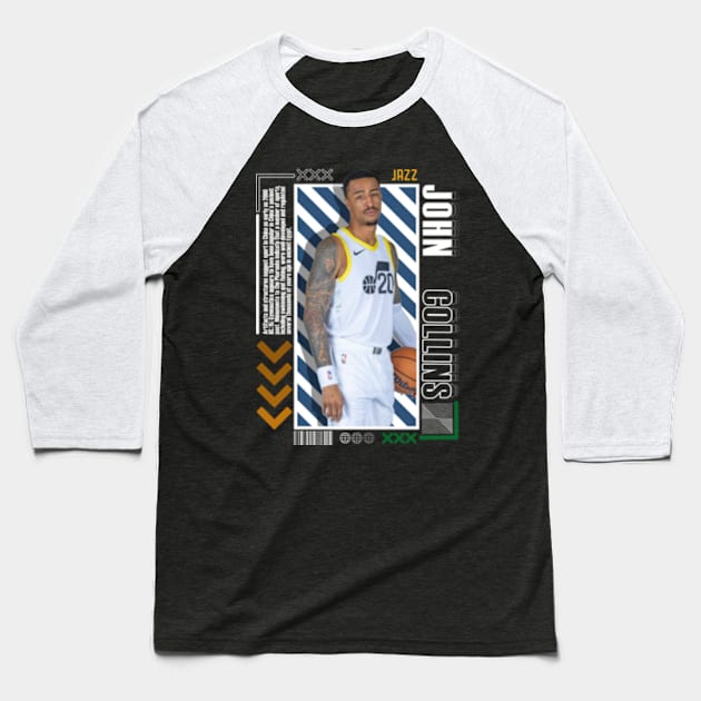 John Collins Paper Poster Version 10 Baseball T-Shirt by art.Hamdan